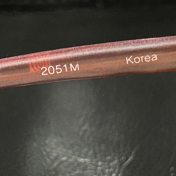 Corning Vintage oversized dark orange and beige Stylish Sunglasses - Picture 7 of 10